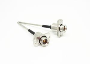 Wholesale BMA Female 2 Holes Flange Mount RF Cable Assemblies for Cable .086 from china suppliers