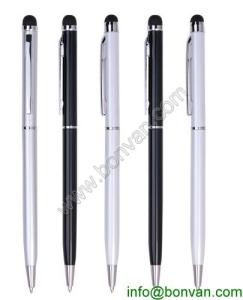Wholesale cross style promotional phone touch metal ball pen, touch stylus pen from china suppliers