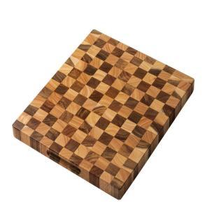 Wholesale Double Sided Splicing Bamboo Butcher Block And Wood Cutting Board 40x40x3cm from china suppliers