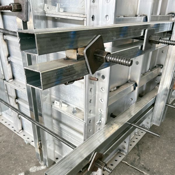 Reusable Aluminum Formwork System Modular Metal Formwork System For Tunnel And Bridge