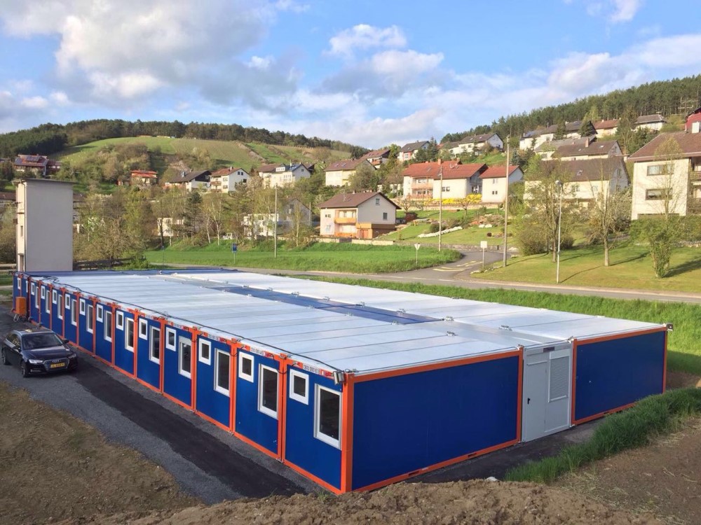 Luxury modern container house recycling portable prefab house