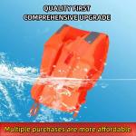 EPE Foam Orange Swimming Life Jackets Commercial Water Park Life Vest for Adults