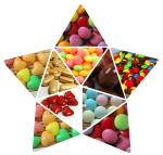 Foodstuff Organic Film Candy Coating Machine Coater Heat Air Supplying