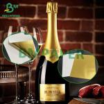 Golden Metallized Label Paper For Beer Bottle Label Wet Strength Eco - Friendly