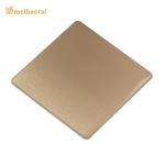 0.55mm 304 Stainless Steel Sheet Silver Brushed Rose Gold