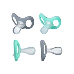 Wholesale Set of Lightweight Adorable Soft Medical Grade Silicone Pacis for Newborns and Babys 0-2Yrs from china suppliers
