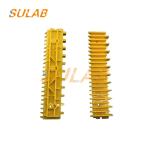 Yellow Plastic Step Demarcation Strip Escalator Spare Parts SCS 319900 319901