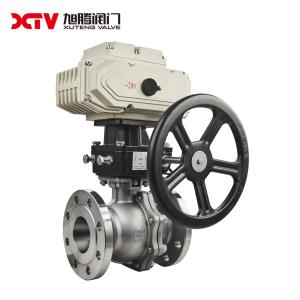 China Acid Media Compatible 2PC Flange Ball Valve for Normal Temperature Industrial Needs on sale