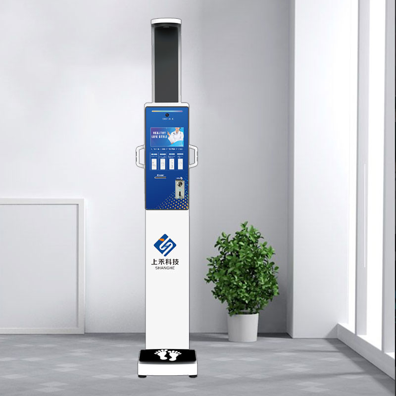 Bmi Coin Operated Height And Weight Scales Body Fat Analyzer Machine 240V