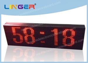 Wholesale LED Scrolling Message Sign / Electronic Clock Display 2 Years Warranty from china suppliers