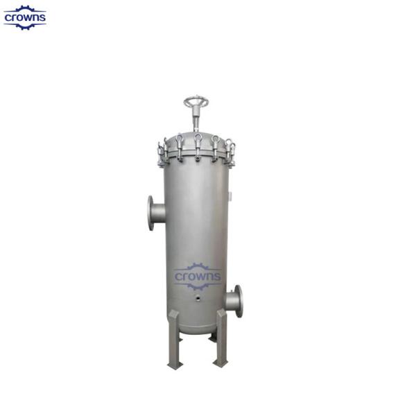 Industrial High Flow Stainless Steel Multi Cartridge Water Filter Housing 10