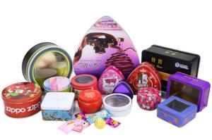 Wholesale Promotion Gift PMS Biscuit Tin Box Cookie Cylinder Food Can For Storage from china suppliers
