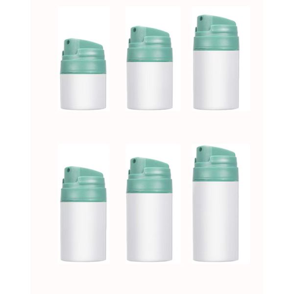 Various Dispenser Pump 15ml 30ml PP Airless Bottle Accept Multiple Artworks Making