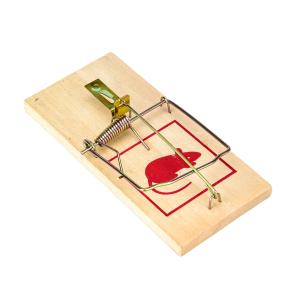 Wholesale Ultra Strong Spring Wooden Mouse Trap Poplar Rat Killer Catcher for Home House 27.8g from china suppliers