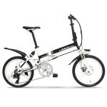 Fashion High Power Foldable Electric Bike 20 Inch Tire 48v 400w Motor