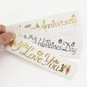 Buy cheap Waterproof Vinyl Label Gold Foil Perfume Stickers for Cosmetic Perfume Bottle from wholesalers