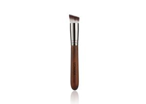 Wholesale Vegan Synthetic Hair Slanted Head Dense Foundation Brush For Artist Academy Makeup from china suppliers