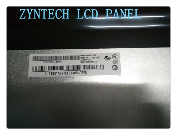 60Hz Frame LCD TV Display Panel , 1920*1080 21.5inch T215HVN01.1 Flat Panel LCD