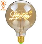 G125 E27 E26 Flexible LED Bulb Dimmable Filament 4W 220V 110V