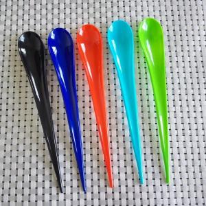 Wholesale Personalized Ice Cream Spoons Disposable Plastic Water Drop Style Restaurants from china suppliers