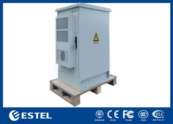 20U Outdoor Telecommunication Enclosure Galvanized Steel Outdoor Equipment