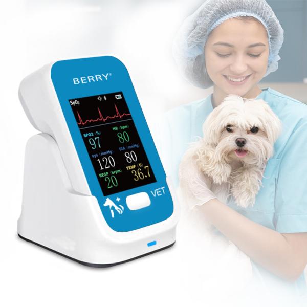 AM6100 2.4'' TFT Screen Veterinary Patient Blood Machine Bluetooth Animal Health