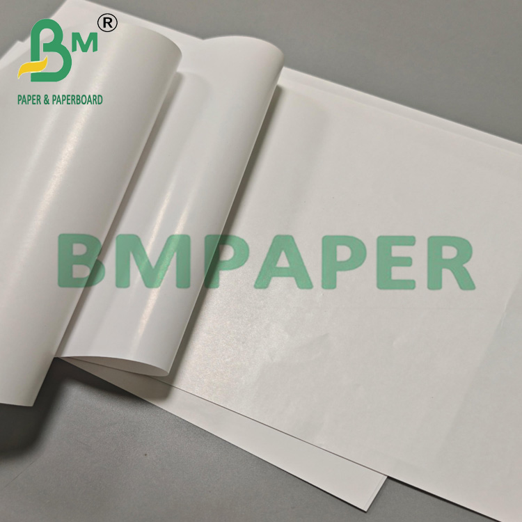 80gsm High Whiteness Semi Glossy Battery Tag Paper Raw Material 72 x 102