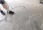 Hot Dipped Galvanized High Security Cbt-65 Razor Barbed Wire Concertina Wire For