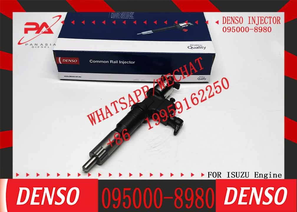 Original diesel Fuel Injector 095000-8980 8-98167556-2 095000-8982 8-98167556-2 for HI-ON 6WF1 6UZ1 engine