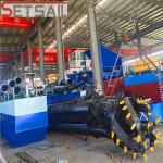 38 Meter Total Length 18 Inch Hydraulic Diesel Engine Cutter Suction Dredger for