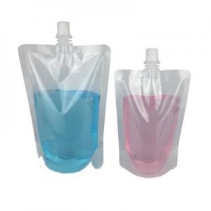 Wholesale Waterproof Reusable Clear Liquid Juice Pouches Stand Up Spout Pouch Bag from china suppliers