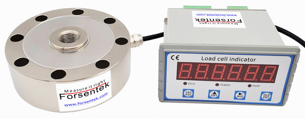 compression load cell with display