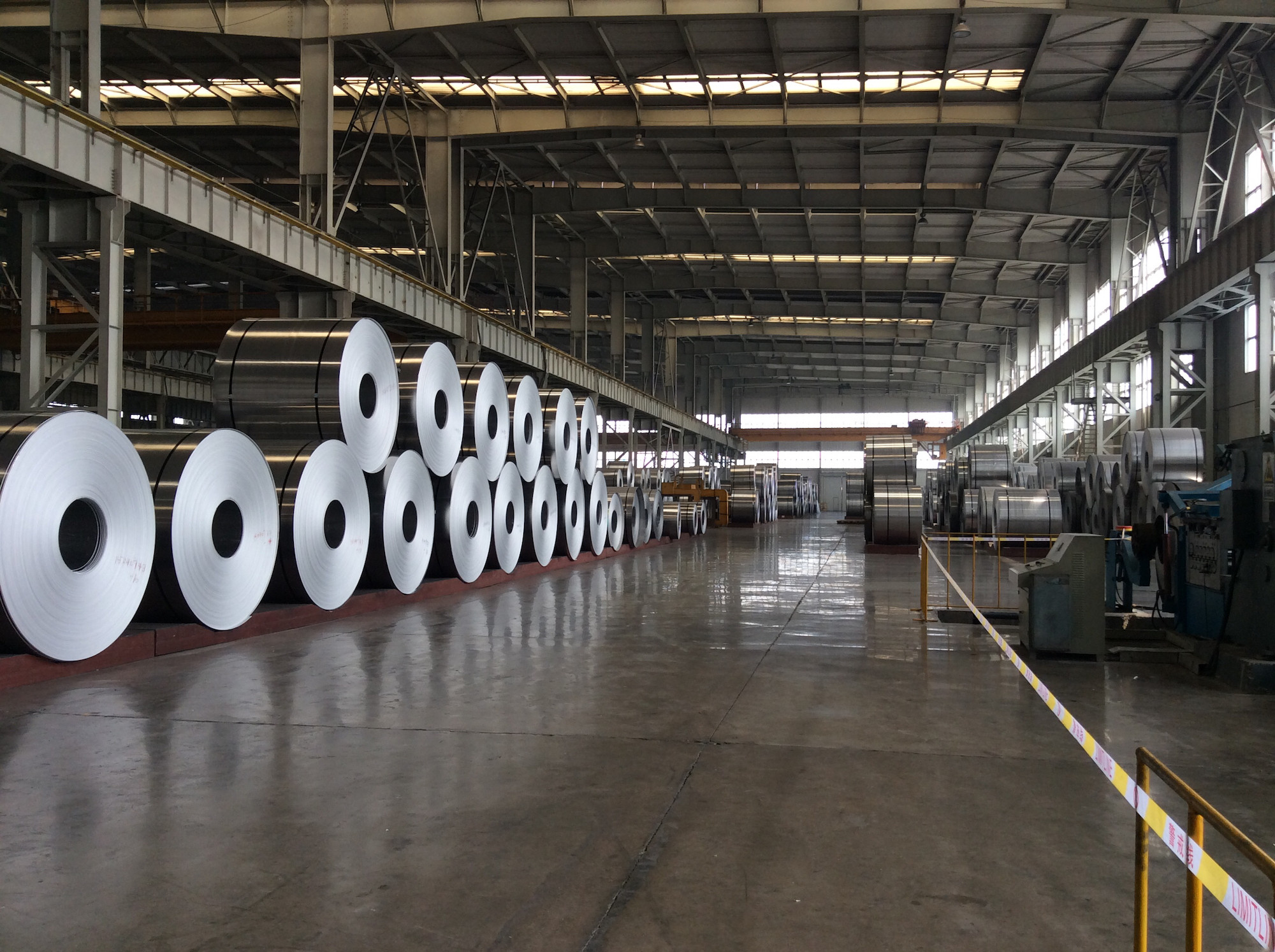 White Embossed Aluminum Coil Stock GB DIN EN Standard