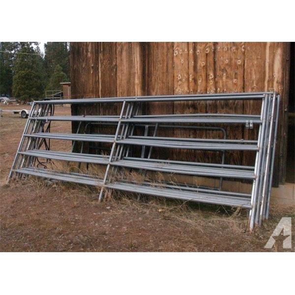 Efficient Handling Corral Fence Panels 8-16ft Width Square Frame For Cattle Yard