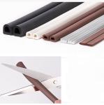 Colored Wooden Door Sound Insulation And Collision Sealing Strips For Wind