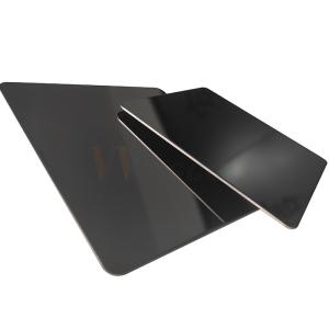 Wholesale 1000mm Super Mirror Stainless Steel Sheet SuS 201 Cold Rolled 8k Black Titanium Coated from china suppliers