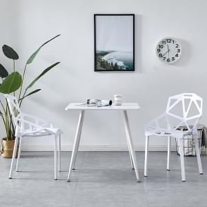 Wholesale White Color Center Coffee Table , Small Space Square Dining Table With Chairs from china suppliers