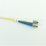 FC / UPC - LC / UPC Duplex 2.0mm Fiber Optic Patch Cord Single Mode For Ftth