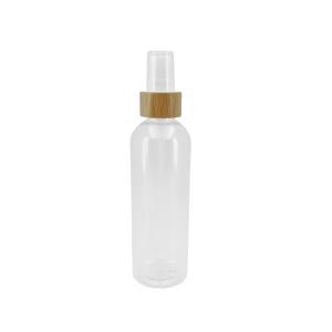 Wholesale 100ml 200ml Luxury Plastic Cosmetic Spray Bottles With Rounded Shoulders And Bamboo Lids from china suppliers