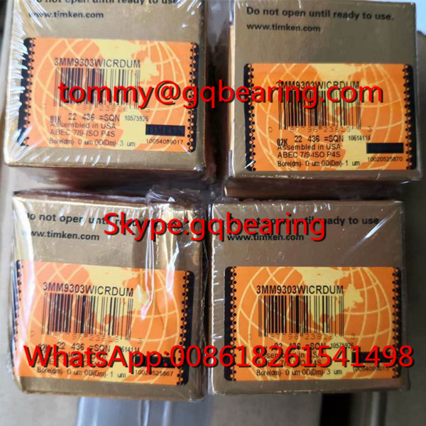 TIMKEN 3MM9303WICRDUM Spindle Angular Contact Ball Bearing packing