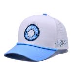 Structured Crown Embroidered Baseball Caps 26.77 Inches Curved Visor