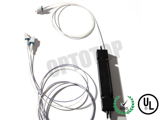 CATV / FTTH Fiber Optic WDM , OEM Optical Fiber Couplers 1 X 2 LC / UPC