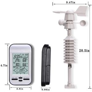 Wholesale Wscodyr Indoor Temperature Range 0 To 60 °C Small Wireless Outdoor Weather Station For Monitoring from china suppliers