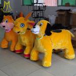 Hansel electric ride on animals ride on dinosaur coin operated kiddie rides