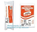 6ft heavy duty plastic sheet dropped table drop cloth,plastic dust protection