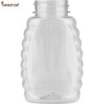 Wholesale Factory Price 375ml Special Plastic Honey Jar And Spoon Plastic