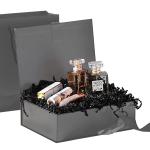 Cardboard Folding Paper Box With Bow Ribbon Magnetic Closure Luxury Mailer Boxes