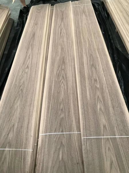 American Walnut Natural Wood Veneer Crown Cut for Office Furniture Wooden Doors