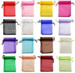 organza envelope flap gift packaging pouch with button,Christmas gift bag