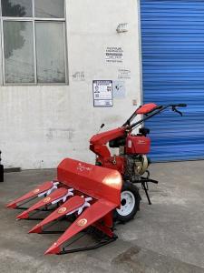 Wholesale 5HP 178F Diesel Paddy Binding Machine Green KAMA Power Tiller Reaper from china suppliers